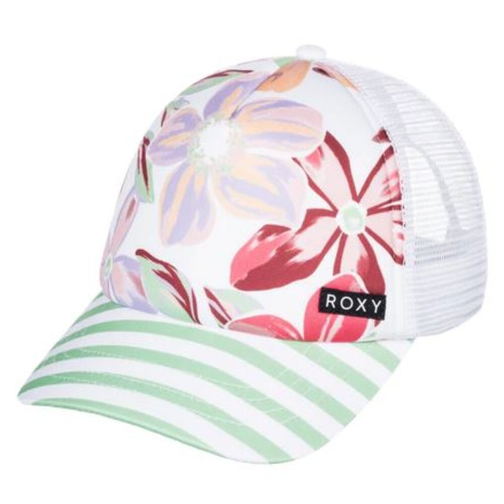 Roxy Honey Coconut Hat-Bright White Bayside Blooms New With Tags